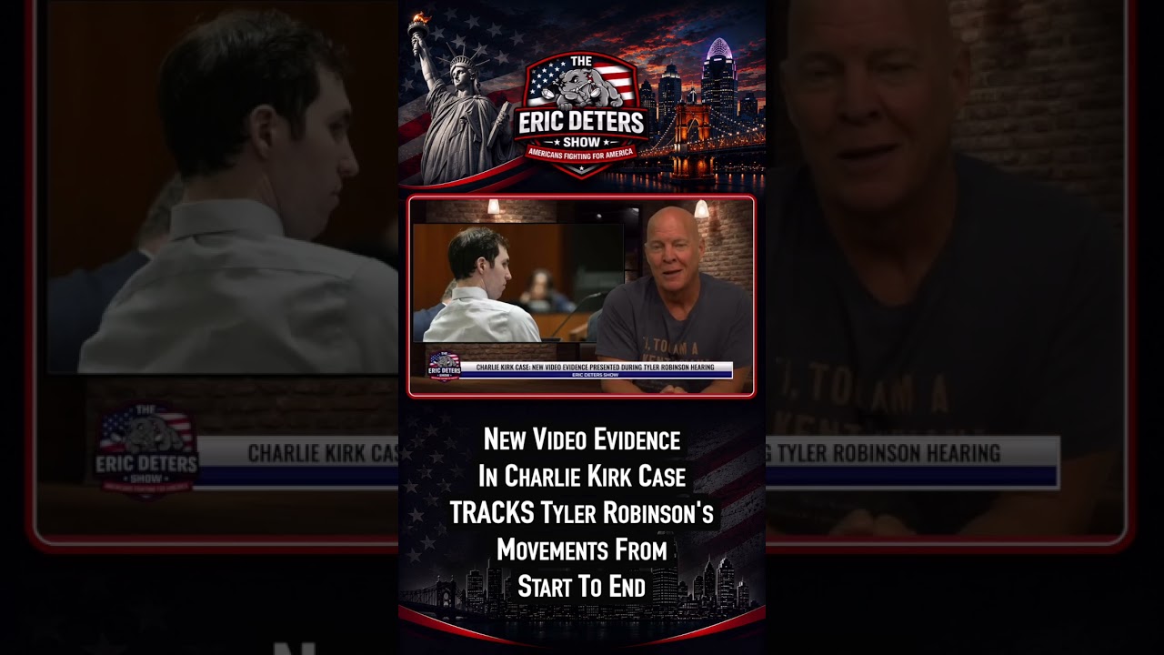 New Video Evidence In Charlie Kirk Case TRACKS Tyler Robinson's Movements From Start #youtubeshorts thumbnail