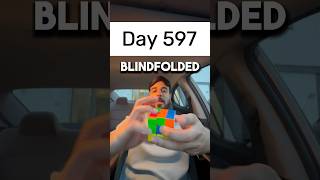 Day 597 Of Solving The Rubiks Cube Blindfolded Every Single Day Until I Break The National Record