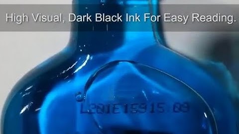 High Speed Dark Bottle Coding