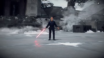 Count Dooku vs Luke Skywalker Clutch Duel (Battlefront 2)