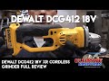 Dewalt DCG412 18V XR cordless grinder