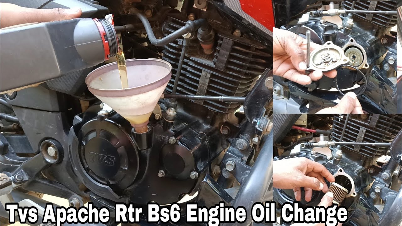 apache rtr 200 4v engine oil