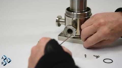 Installing Feedthrough Adapter | Advanced Research Systems