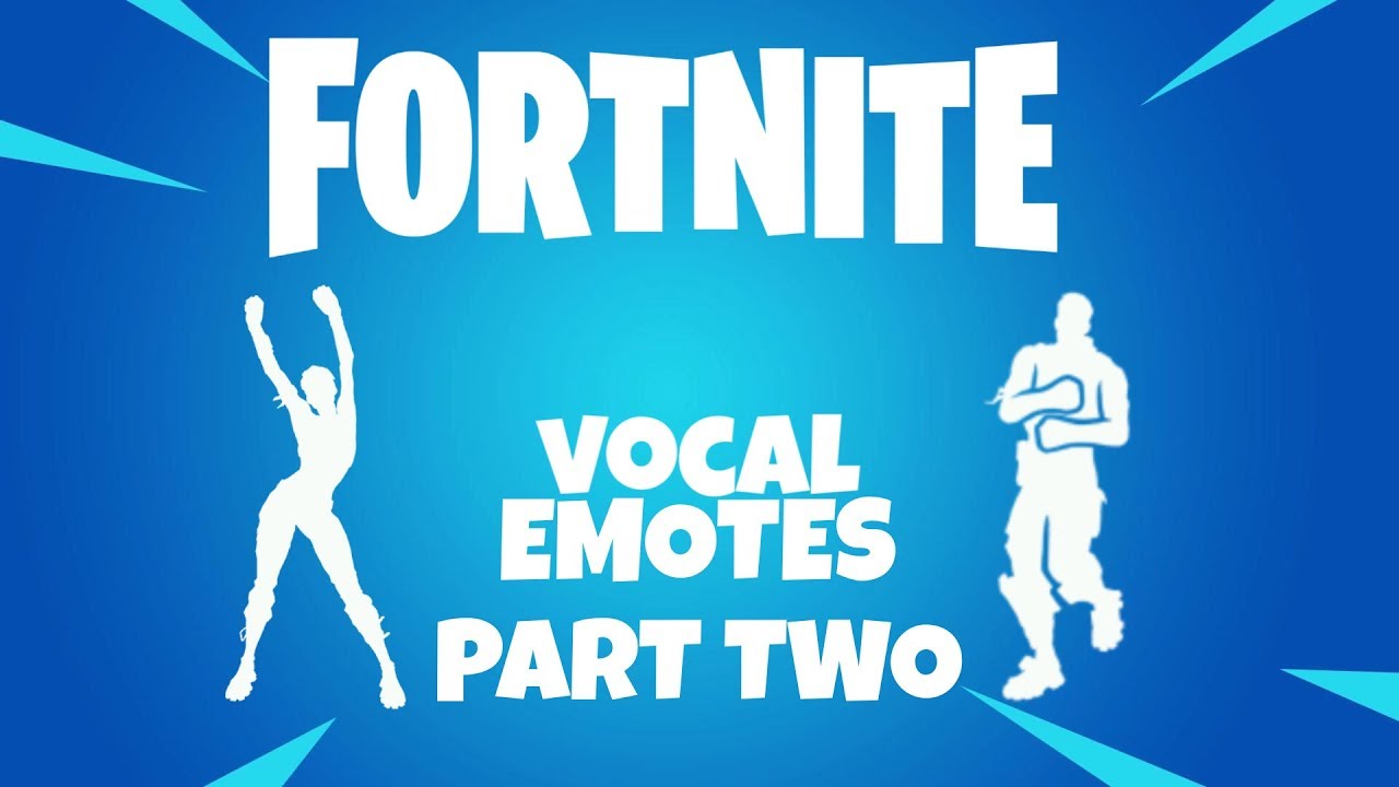 Fortnite Emotes With Voices Part Two Youtube