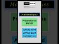 Préparation au brevet - MATH_2 #shorts #brevet #maths #2010 #3eme #3ème #math #mathematiques