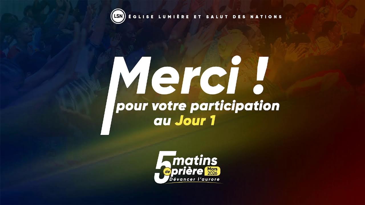 EN DIRECT | 5 MATINS DE PRIÈRE — JOUR 1 THÈME : « …NI MORT NI STÉRILITÉ » — 2 Rois 2:21