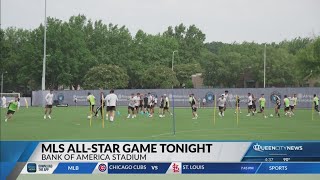 MLS All-Star Game tonight at Bank of America Stadium