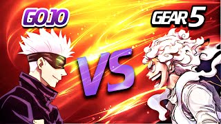 Luffy vs Gojo (One Piece vs Jujutsu Kaisen)
