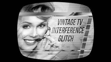 Photoshop: How to Create a Vintage TV Interference GLITCH Portrait