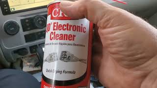 Qd electronic spray cleaner for sticky buttons in your car.
