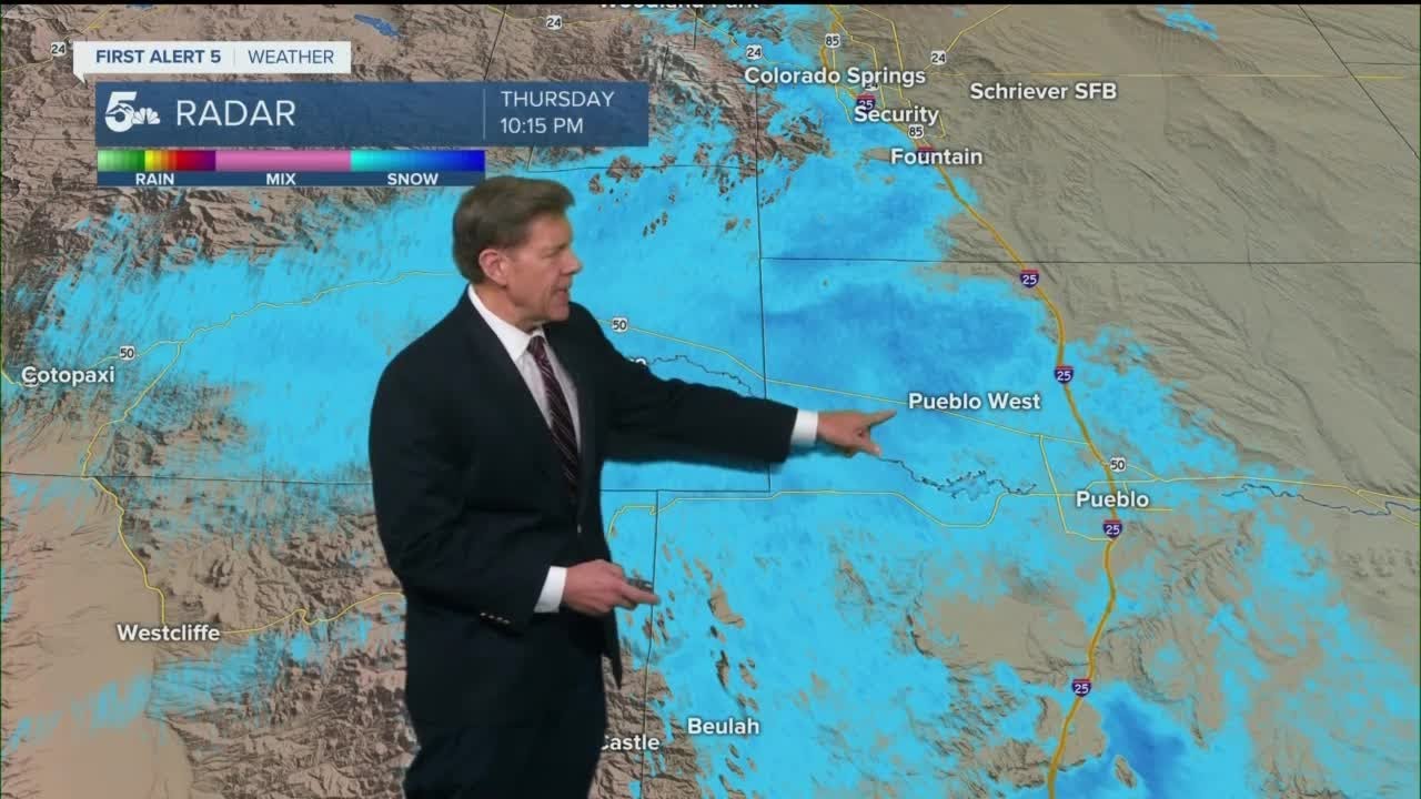 Scattered snow showers throughout the weeken - YouTube