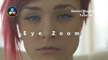 Eye zoom! アイ/瞳/目ズームトランジションの作り方 in フュージョン | DAVINCI RESOLVE ダビンチリゾルブ 16