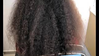 قصة ريزو للشعر الكيرلي عشان تديه ڤوليوم / Rëzo cut or dry cut for curly hair