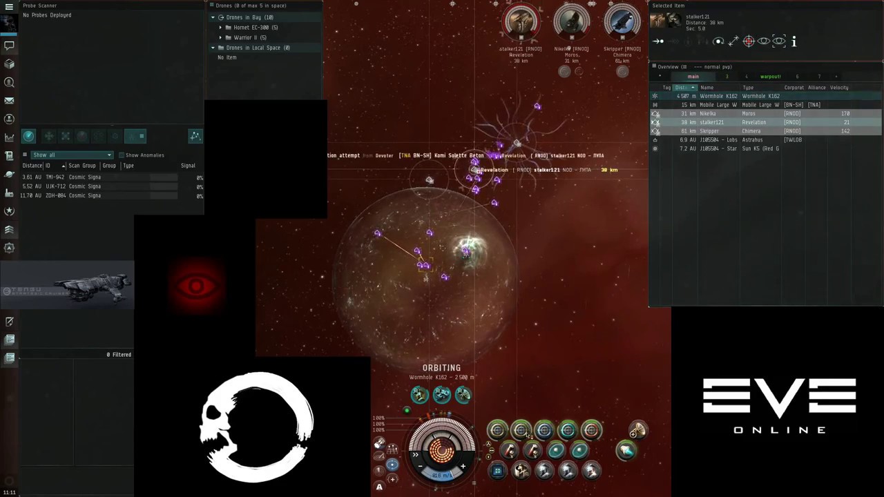 EVE Online Mobile Warp Disruptor as best bait ever? (07.05.2017) YouTube