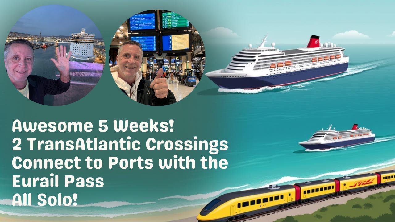 Round Trip Transatlantic on NCL and RCCL. Train From London to Barcelona @Rixtrips​