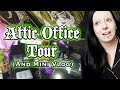 ATTIC STUDIO TOUR & MINI VLOG | Toxic Tears