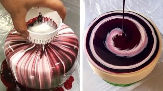 Satisfying Cake Decorating Compilation | asmr oddly satisfying tiktok oddly satisfying video