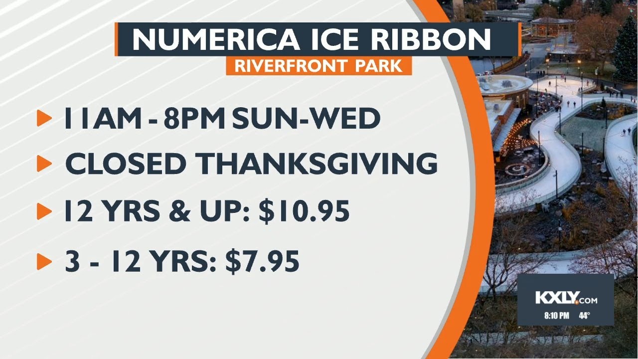Numerica Ice Ribbon in Riverfront Park