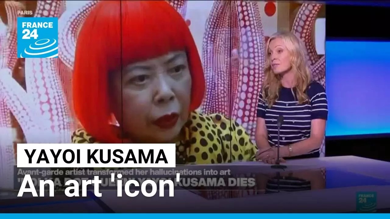 An 'icon' of contemporary art: A look back at the career of Yayoi Kusama • FRANCE 24 English