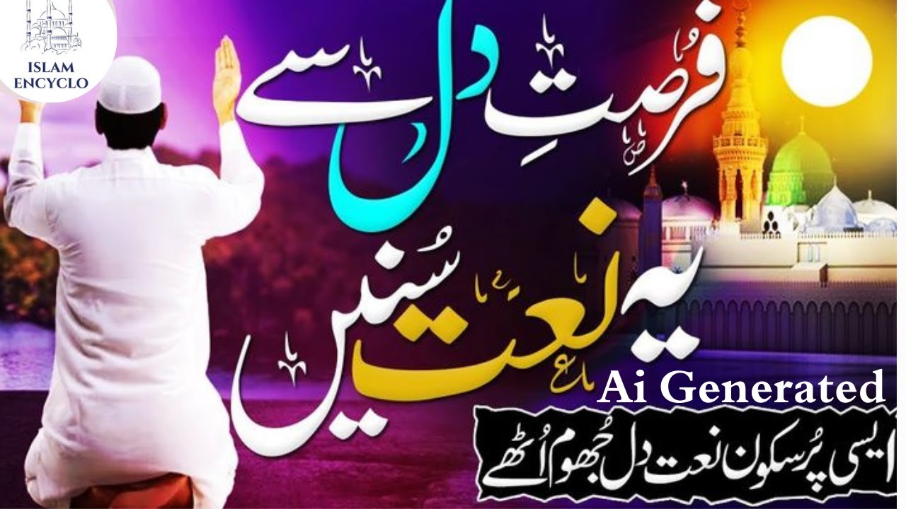 AI genrated Naat | huzor dekhyn na  | Jhuki Hoe Yeh jabeen Hai | New Heart Touching Naat 2025 |