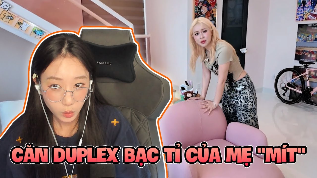 (Reaction) Quá bất ngờ với căn DUPLEX bạc tỉ của bà già Misthy!!!