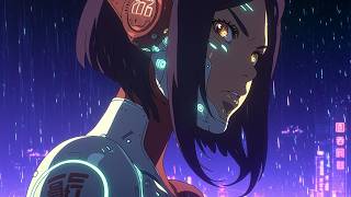 Midnight Cyber Rain 🌧️ Dark Synthwave Mix for Coding and Focus