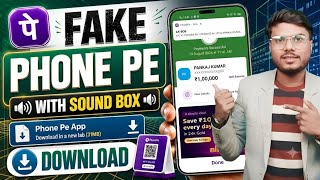 Fake Phone Pe Apk Download With Sound Box | Fake PhonePe Kaise Download Kare | Fake Phone Pay App screenshot 3