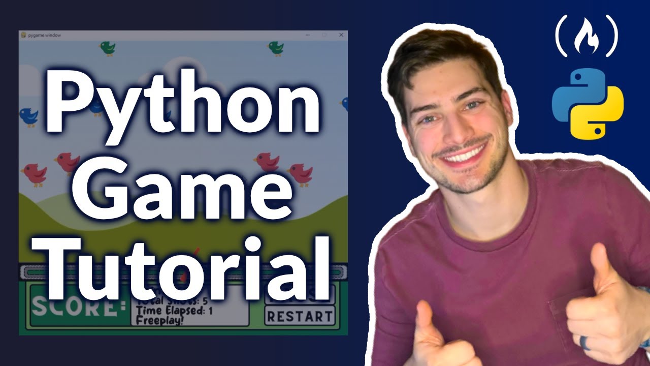 Python & PyGame Tutorial – Code a Duck Hunt Game