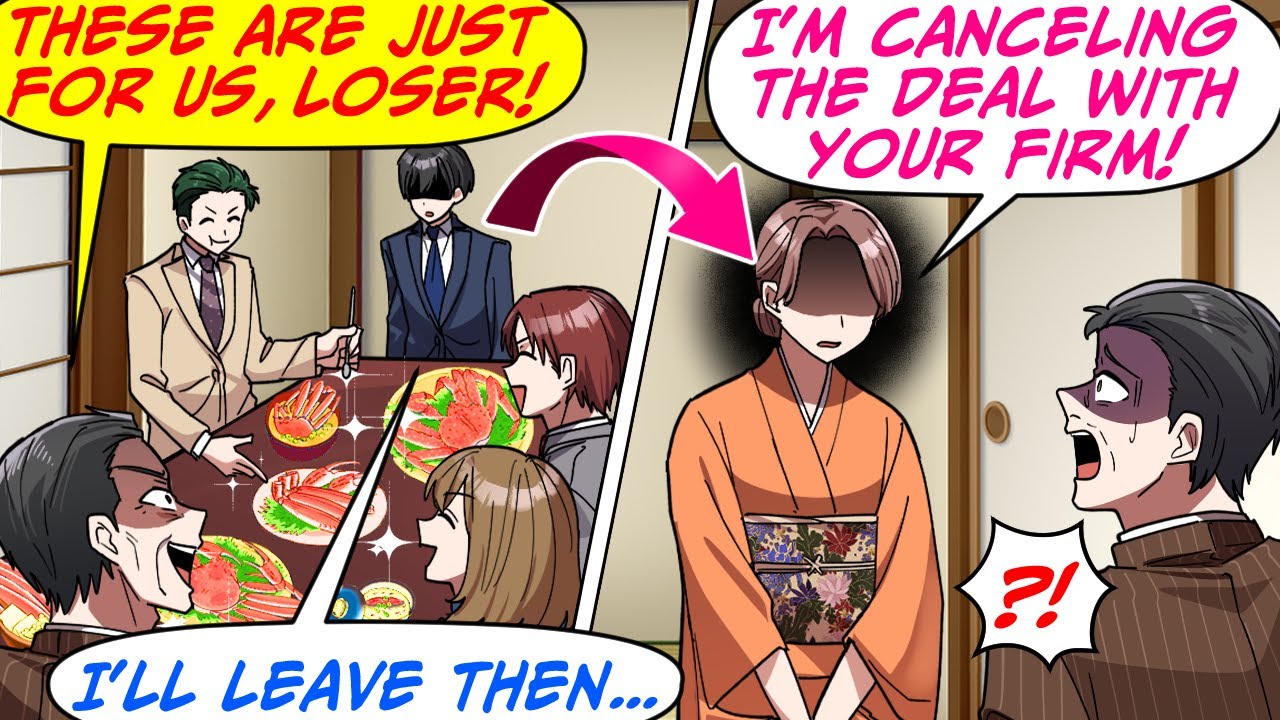 The New CEO Said the Fancy Crab Meal Was Only for the Elite Crew & Kicked Me Out![RomCom Manga Dub]