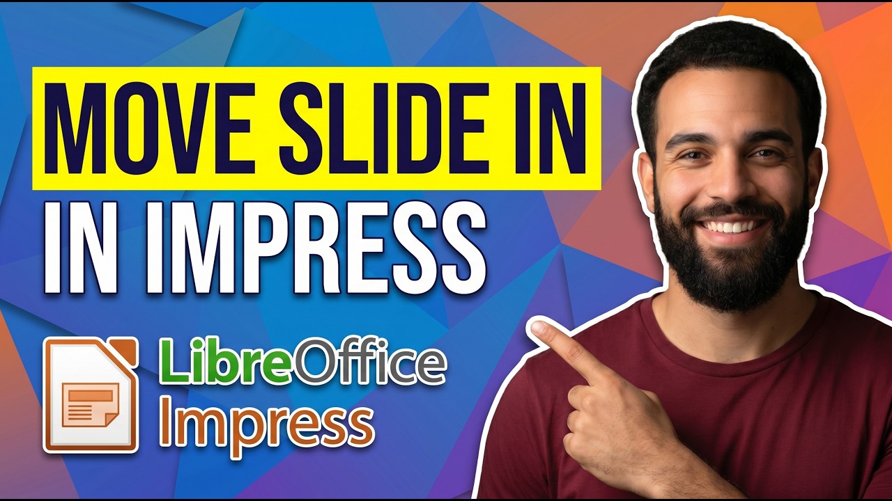 How To Move Slide In LibreOffice Impress Quick (Easy Guide) - YouTube