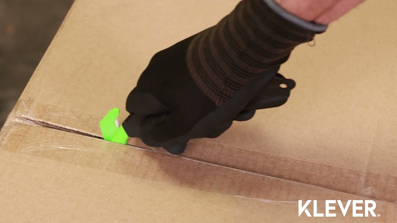 Klever EcoExcelXD™ Safety Cutter – Eco-Friendly. Heavy-Duty. Always Safe