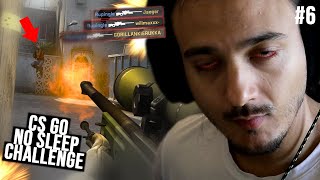 NO SLEEP CHALLENGE!!! (CS GO ROAD TO GLOBAL 2020 #6 + Funny Moments) @PalaGilroySen