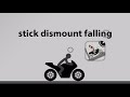 Stick dismount falling part 1.