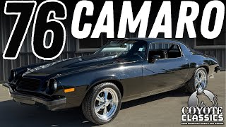 1976 Chevy Camaro 29,995 For Sale At Coyote Clics