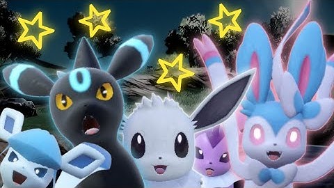 Finding EVERY SHINY Eeveelution in Scarlet and Violet ✨️