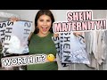 OMG SHEIN HAS MATERNITY NOW!! | IS IT WORTH IT? TRY ON HAUL 2020