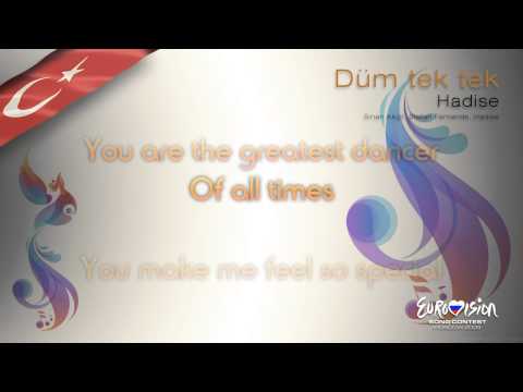 Hadise - "Düm Tek Tek" (Turkey) - [Karaoke version]