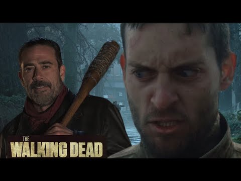 Bully Maguire against Negan from The Walking Dead
