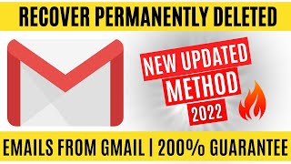 How to Recover Permanently Deleted Emails from Gmail (Latest Method ) | 2024