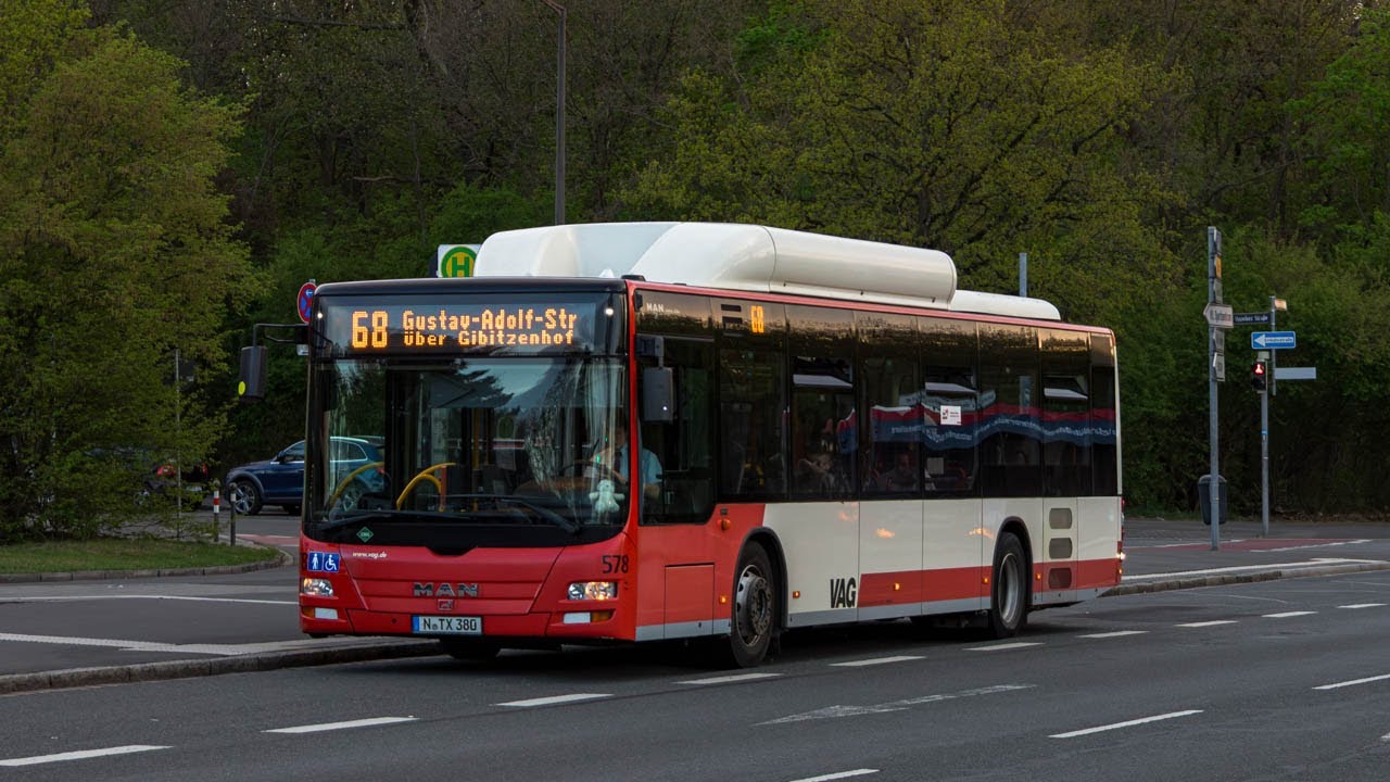 MAN A21 Lion´s City NL273 CNG ↯ ZF Ecolife | VAG Nürnberg