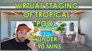 Virtual Furniture Staging | Staging under 90 minutes | 3ds max + Corona Render