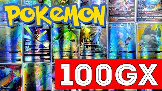 Unboxing GX Pokemon Cards 100 ULTRA RARES  from Aliexpress Pokemon Cards GX