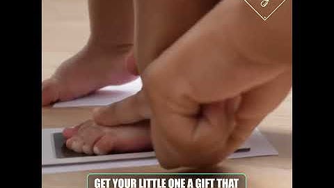 Handprint And Footprint Ink Pad