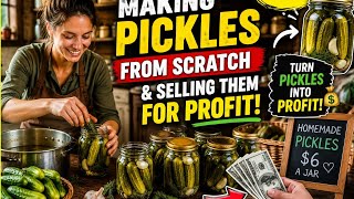🥒 Making Pickles from Scratch & Selling Them for Profit! 💸 #EPS005 News