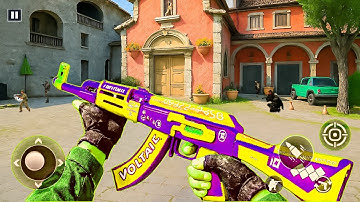 counter terrorist Gun Game - Free Missions Games #1 - Android GamePlay