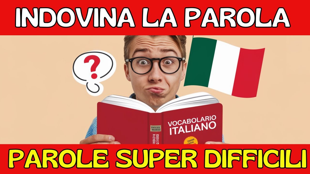 Se Conosci Queste Parole, Sei un Genio! 🤯 Test Estremo di Italiano!