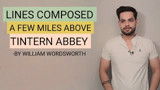 Tintern Abbey by William Wordsworth in hindi Summary and explanation #analysis