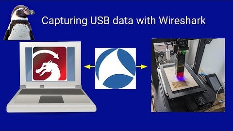 USB-verkeer vastleggen met Wireshark (USB-gegevens snuiven) - LightBurn naar Laser Cutter GCode b...