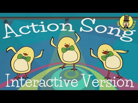 Action Song (interactive version) | The Singing Walrus