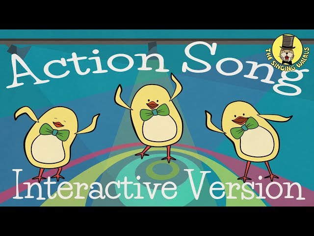 Action Song (interactive version) | The Singing Walrus class=